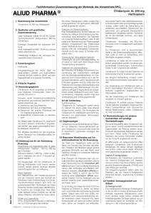 Clindamycin AL 600 mg Hartkapseln - SRZ