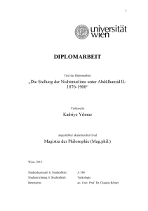 diplomarbeit - Universität Wien