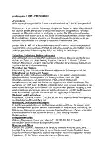 proSan natal + DHA - PZN 10333493 Anwendung