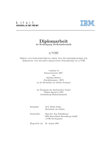 Diplomarbeit