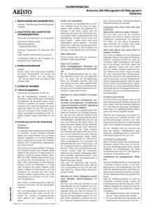 Amicette 250 Mikrogramm/35 Mikrogramm Tabletten