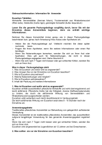 Gebrauchsinformation: Information für Anwender