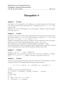 Ubungsblatt 4