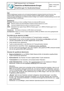 Abstriche auf MRE Stand 18.02.2015 - MRE-Netzwerk Nord