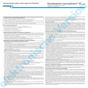 Escitalopram-neuraxpharm® 20mg/ml