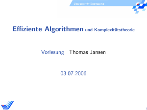 Vorlesung vom 03.07.2006