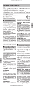 LetroHEXAL® 2,5 mg Filmtabletten