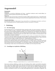 Augenmodell