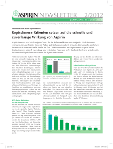 newsletter 2/2012 - Pharmazeutische Zeitung