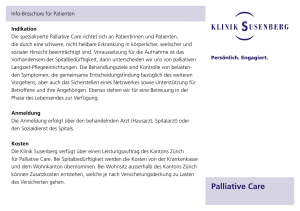 Palliative Care - Klinik Susenberg