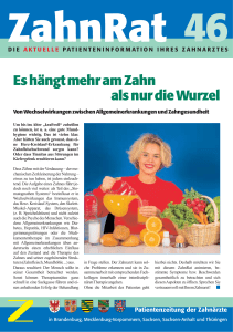 Es hängt mehr am Zahn als nur die Wurzel