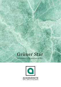 Grüner Star - Augenklinik Ahaus