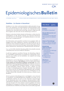 Epidemiologisches Bulletin 45/2014