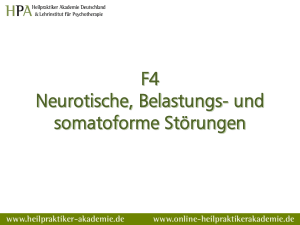 F4 Neurotische, Belastungs- und somatoforme - hpa