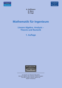 Mathematik für Ingenieure  - *ISBN 3-8273