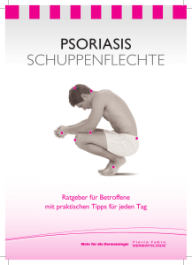 psoriasis schuppenflechte - bei Pierre Fabre Dermatologie