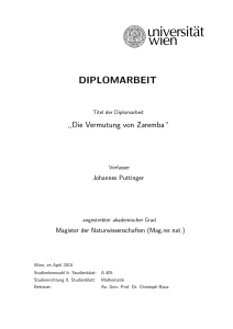 diplomarbeit