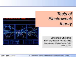 GeV - ITP Lecture Archive