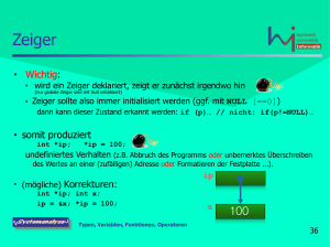 PI3 C Intro.key - Institut für Informatik - Humboldt