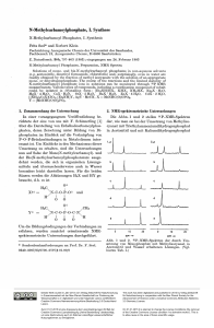 N-Methylcarbamoylphosphate, I. Synthese