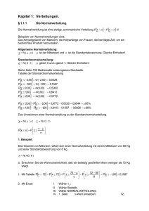 Verteilungen.