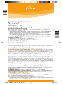 Vitamin C - Meine Gesundheit