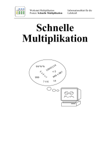 Schnelle Multiplikation