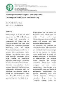 Diagnostik-Therapiekonzept