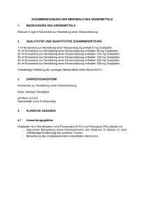 ZUSAMMENFASSUNG DER MERKMALE DES ARZNEIMITTELS