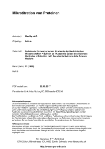 Mikrotitration von Proteinen - E