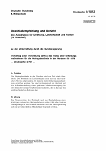 Beschlußempfehlung und Bericht - Bundestag DIP