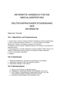 informatik handbuch für die abschlussprüfung deutschsprachiger