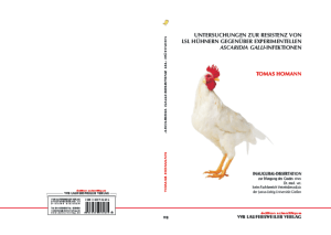 Untersuchungen zur Resistenz von LSL Hühnern gegenüber