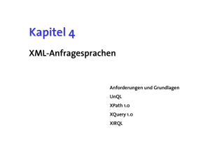 XML und Datenbanken