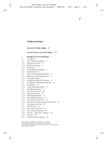 Inhaltsverzeichnis - Wiley-VCH
