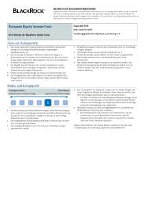 European Equity Income Fund