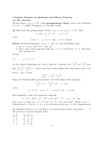 Ein Tripel (x, y, z)