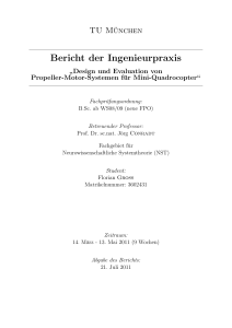 Bericht der Ingenieurpraxis