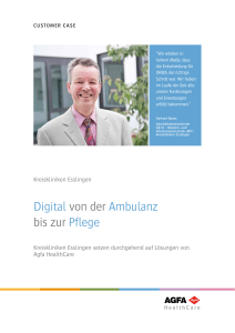 Digital von der Ambulanz bis zur Pflege