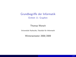 Grundbegriffe der Informatik