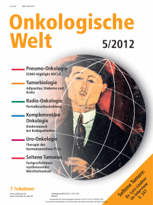 Komplettes Heft Onkologische Welt 5/2012