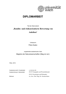 diplomarbeit - E-Theses