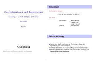 Datenstrukturen und Algorithmen