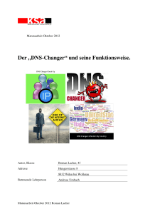 Der „DNS-Changer“ und seine Funktionsweise.