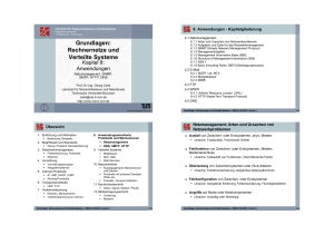 Grundlagen: Rechnernetze und Verteilte Systeme