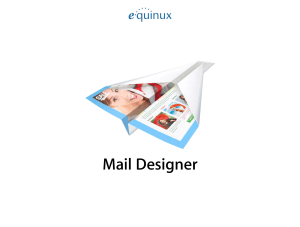 Mail Designer Manual DE
