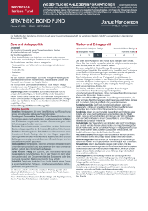 strategic bond fund - Janus Henderson Investors