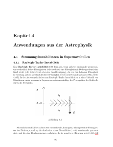 Kapitel 4 Anwendungen aus der Astrophysik
