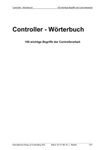 Controller - Wörterbuch - schule.at