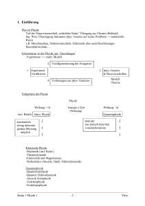 Physik Skript 1